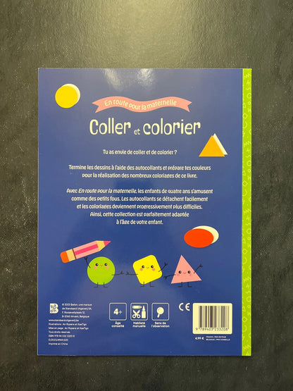 Coller et colorier - dès 4 ans