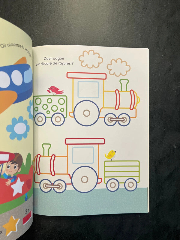 Coller et colorier - dès 4 ans