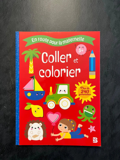 Coller et colorier - dès 5 ans