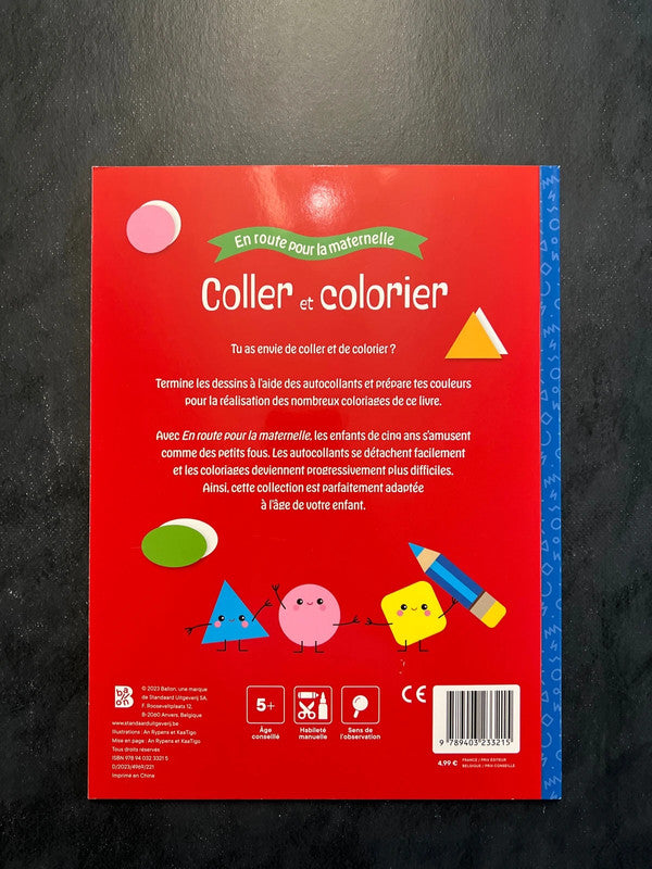 Coller et colorier - dès 5 ans