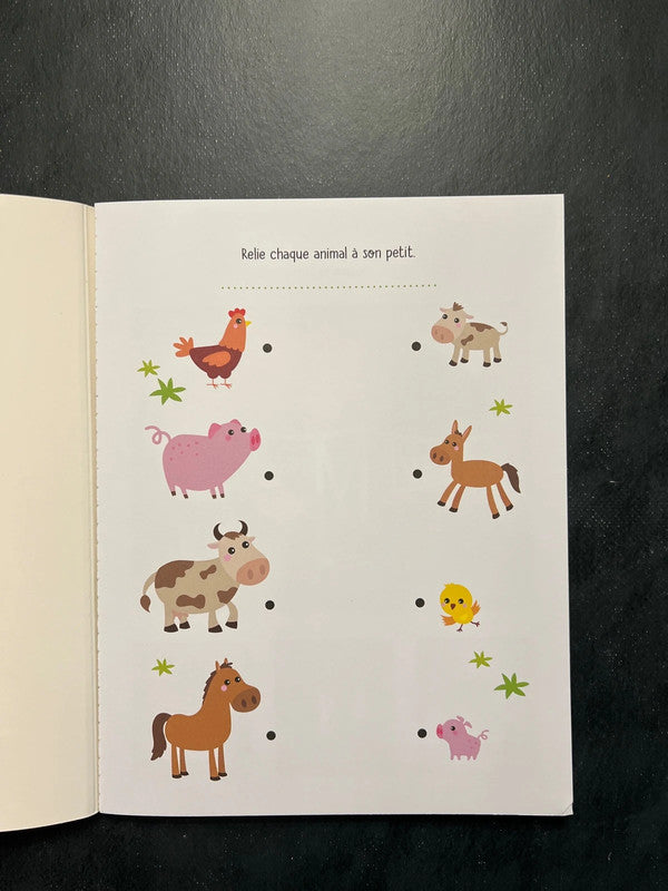 Mes premiers jeux de logique - les animaux de la ferme