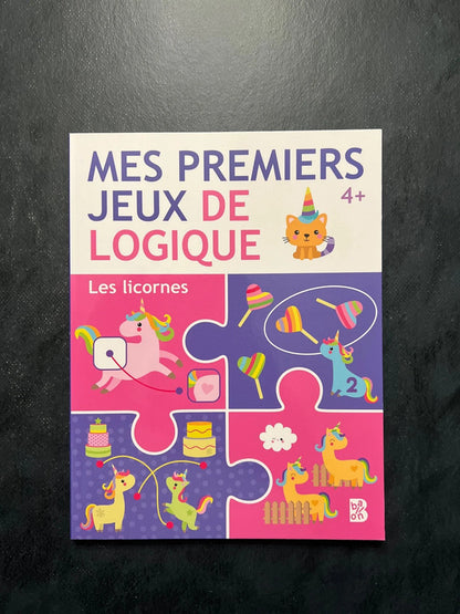 Mes premiers jeux de logique - les licornes