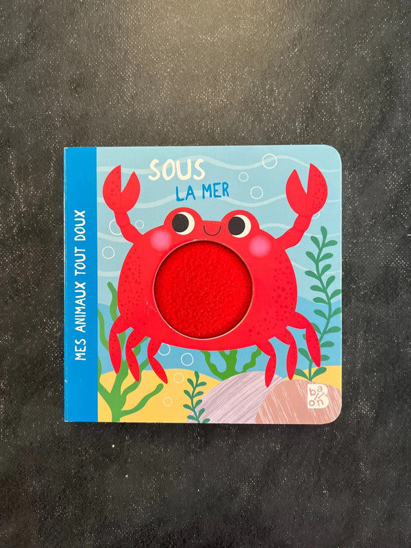 Livre cartonné - sous la mer