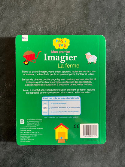 Mon premier imagier - la ferme