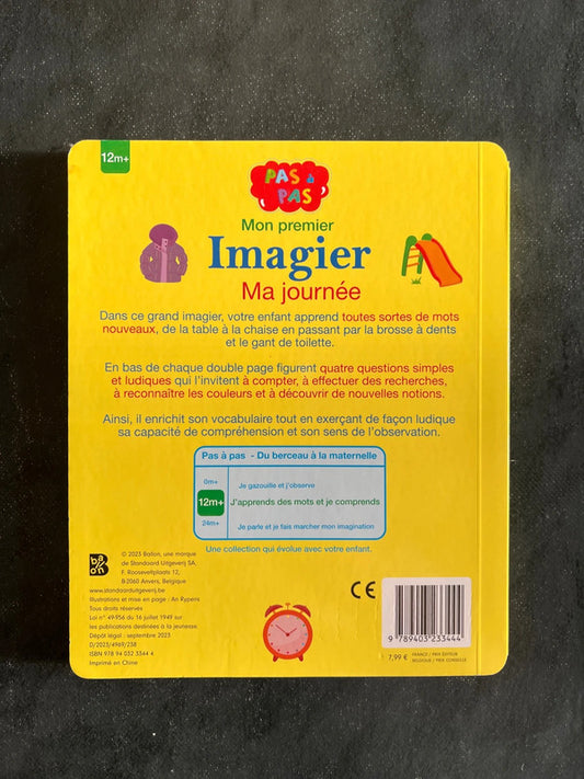 Mon premier imagier - ma journée