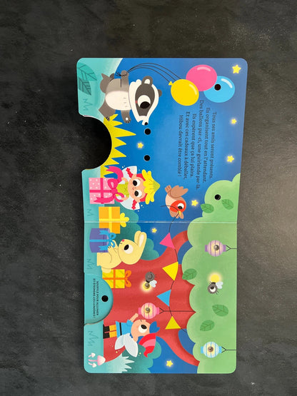 Mon livre à lumières - joyeux anniversaire