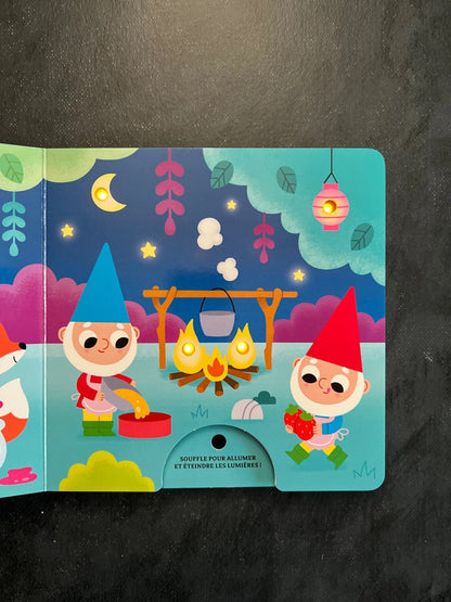 Mon livre à lumières - joyeux anniversaire