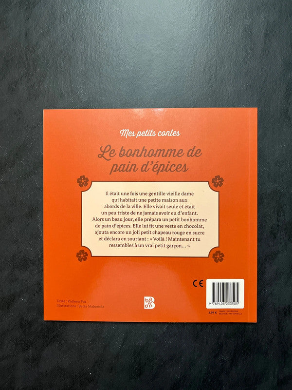 Mes petits contes - le bonhomme de pain d’épices