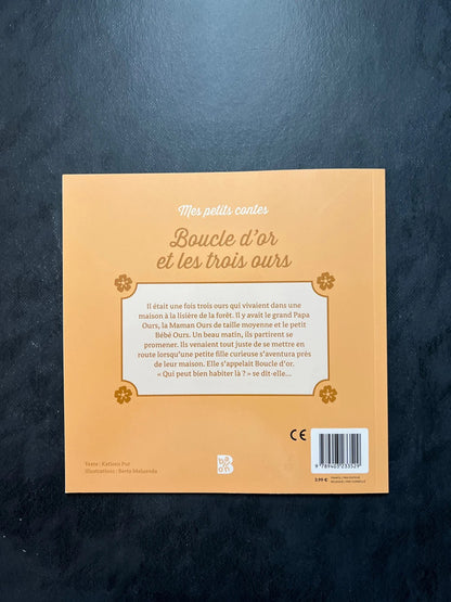 Mes petits contes - boucle d’or et les trois ours