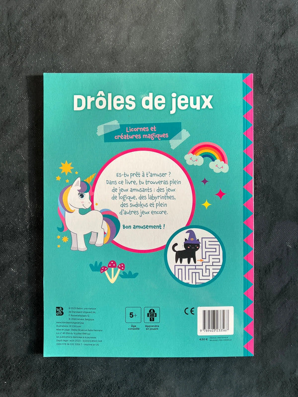 Drôles de jeux - licornes et créatures magiques