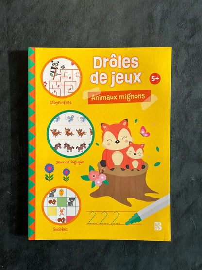 Drôles de jeux - animaux mignons