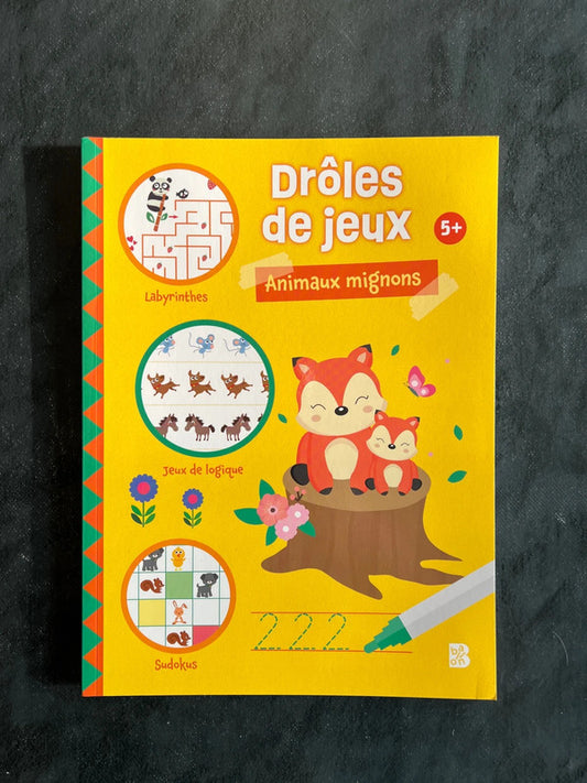 Drôles de jeux - animaux mignons