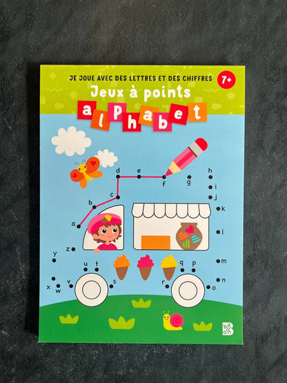 Jeux à points alphabet - dès 7 ans