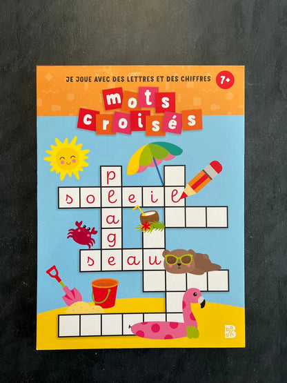 Je joue avec des lettres et des chiffres - mots croisés
