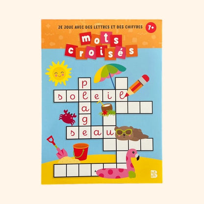 Je joue avec des lettres et des chiffres - Mots croisés (5-7 ans)