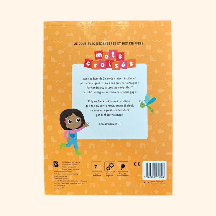 Je joue avec des lettres et des chiffres - Mots croisés (5-7 ans)