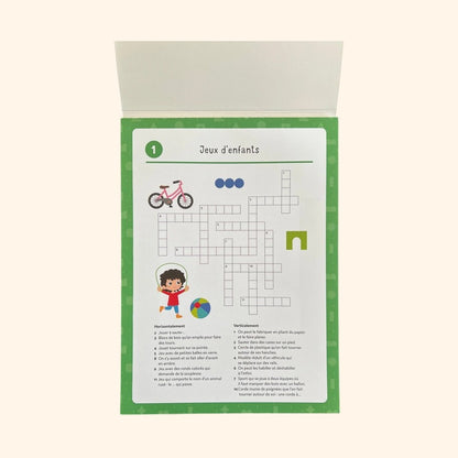 Je joue avec des lettres et des chiffres - Mots croisés (5-7 ans)