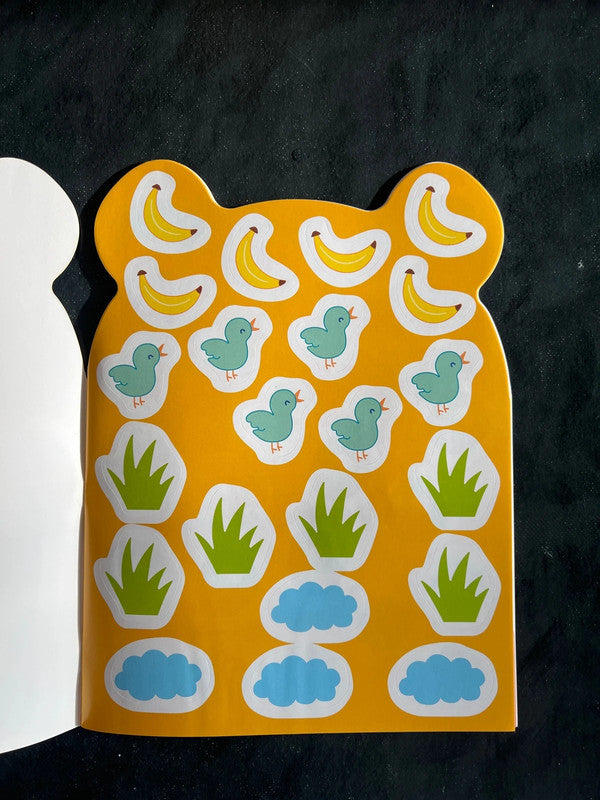 Livre autocollants - Bonjour, petit panda !