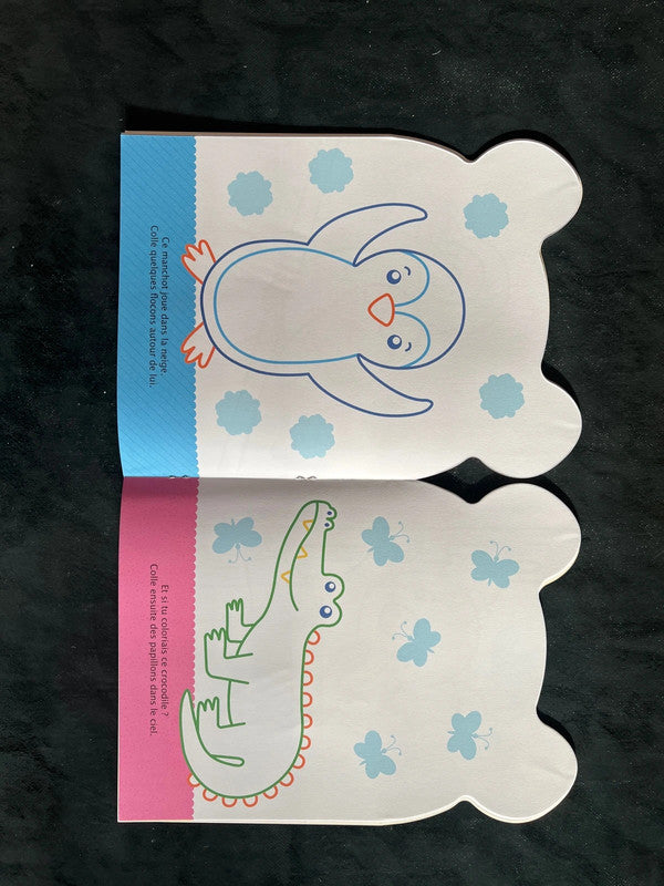 Livre autocollants - Bonjour, petit panda !