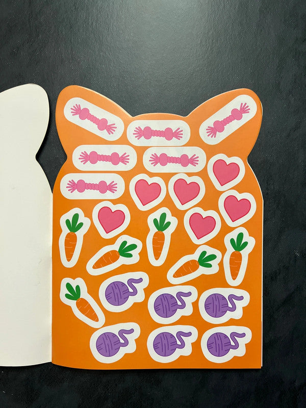 Coller et colorier - bonjour, petit chat !