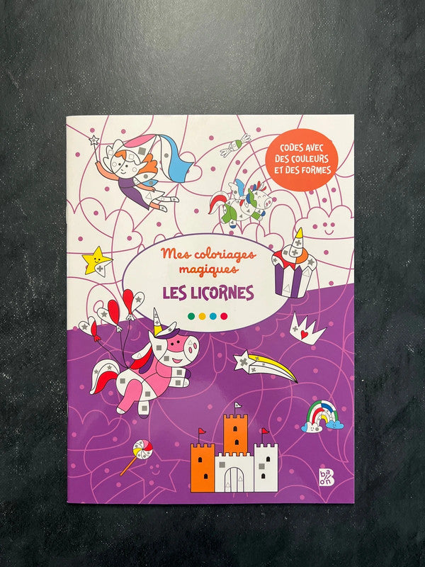 Mes coloriages magiques - les licornes