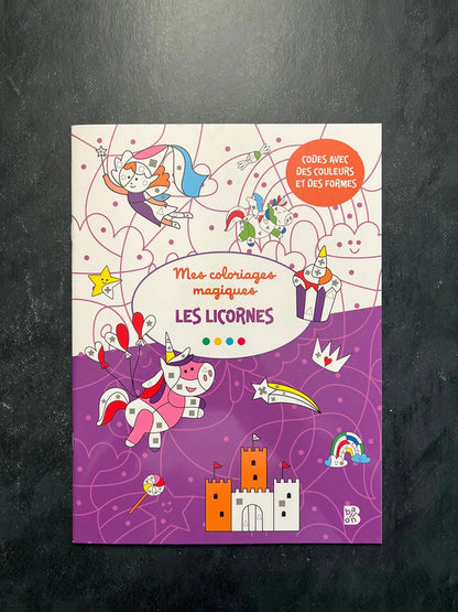 Mes coloriages magiques - les licornes