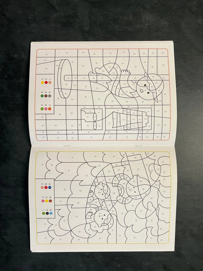 Mes coloriages magiques - les pompiers