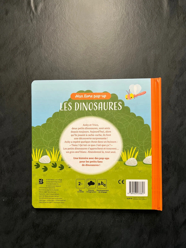 Livre en relief - les dinosaures