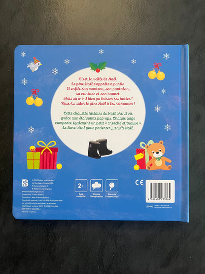 Mon livre pop-up - bonjour père Noël