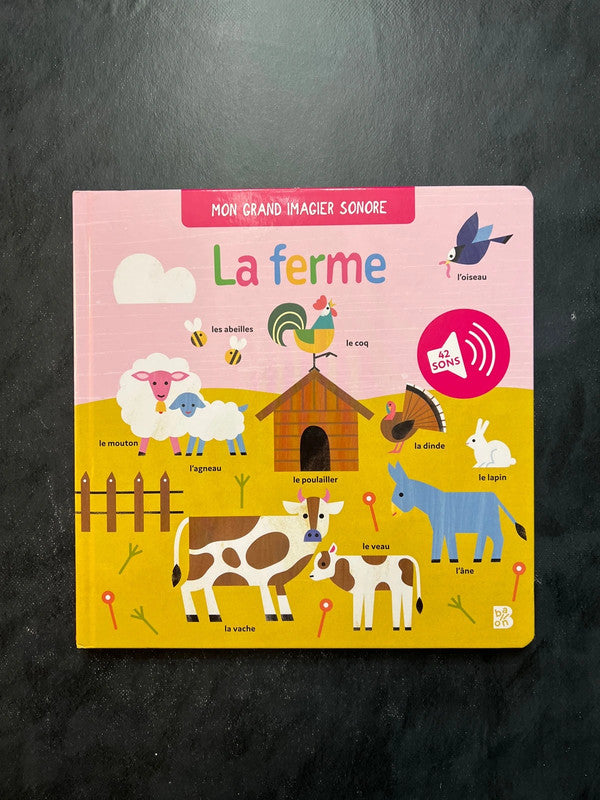 Mon grand imagier sonore - la ferme