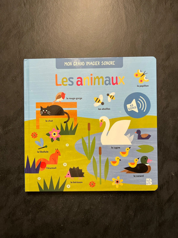 Mon grand imagier sonore - les animaux