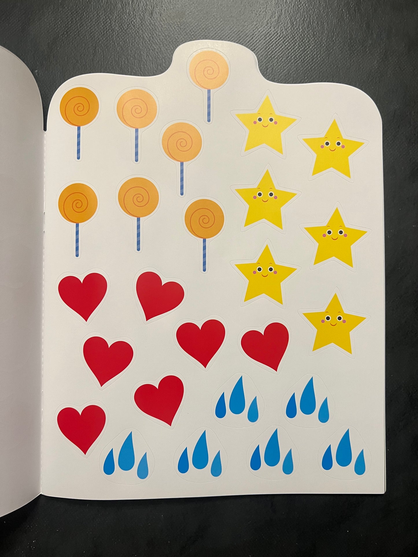 Coller et colorier - bonjour, petite licorne !