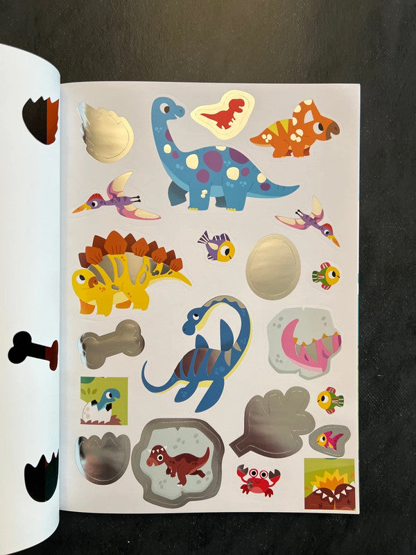 Mes autocollants scintillants - les dinosaures