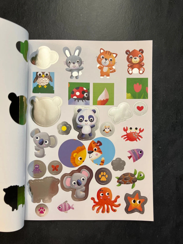 Mes autocollants scintillants - animaux mignons