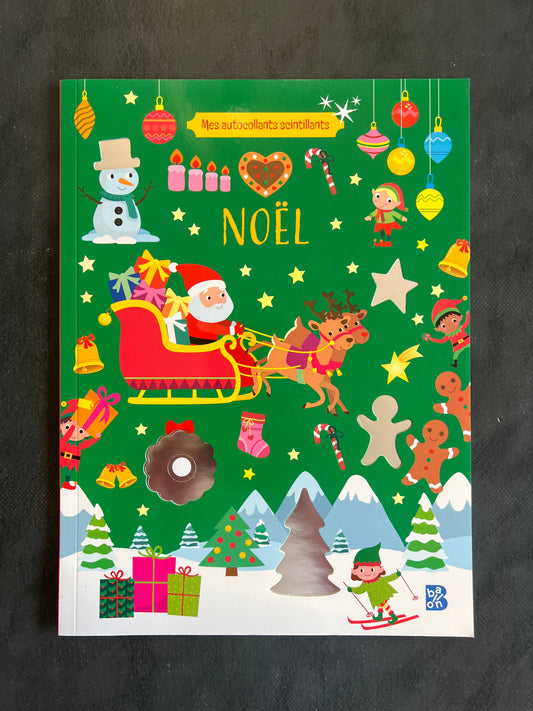 Mes autocollants scintillants - Noël