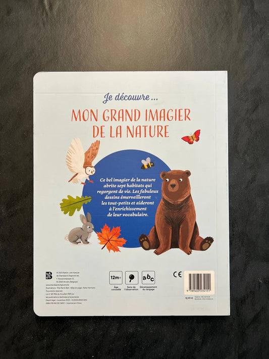 Mon grand imagier de la nature