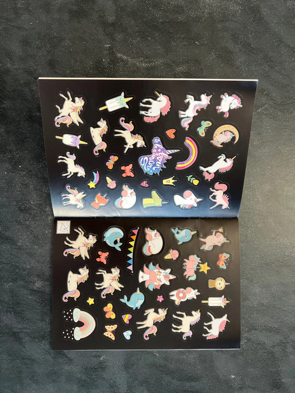 Autocollants phosphorescent - les licornes