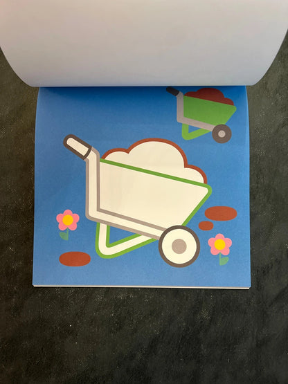 Bloc à colorier junior - la ferme