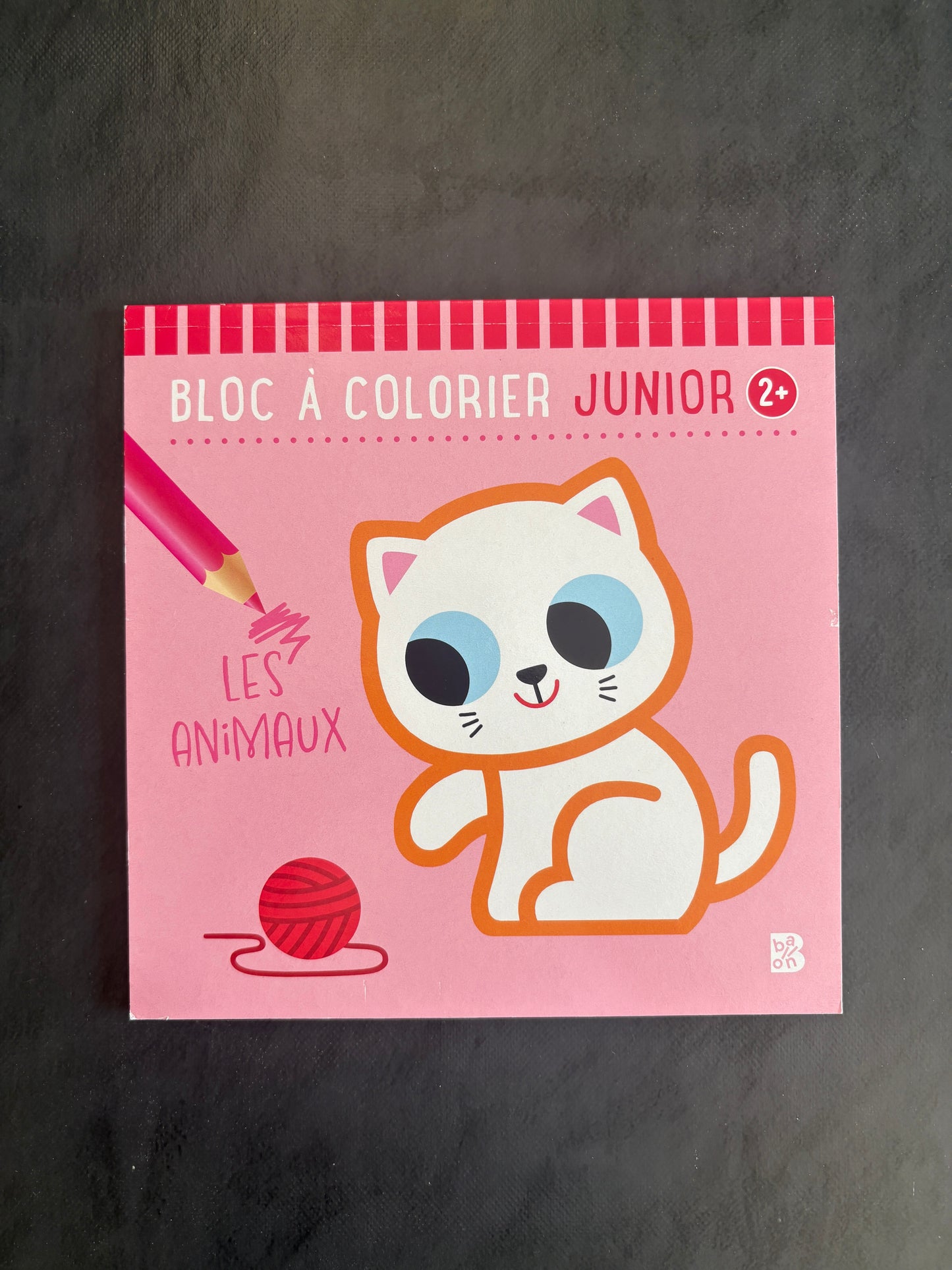 Bloc à colorier junior - les animaux