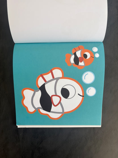 Bloc à colorier junior - les animaux