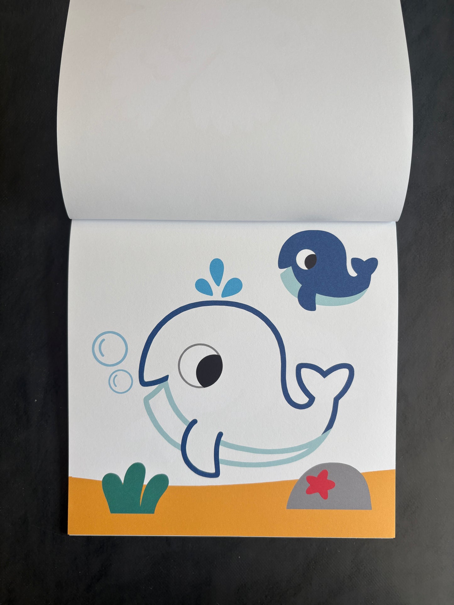 Bloc à colorier junior - les animaux sauvages