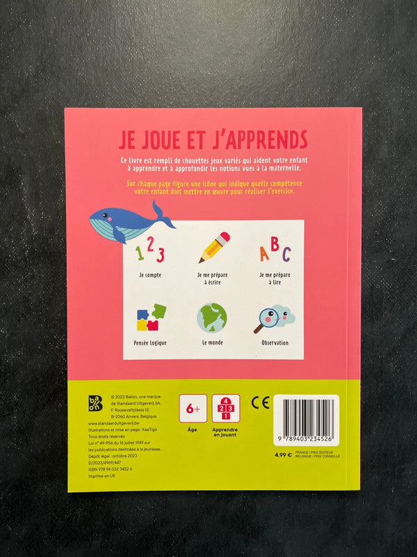 Je joue et j’apprends - les animaux dès 6 ans
