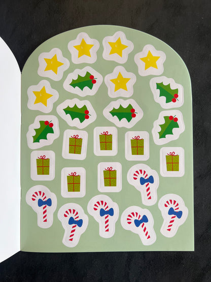 Coller et colorier - bonjour, père Noël !