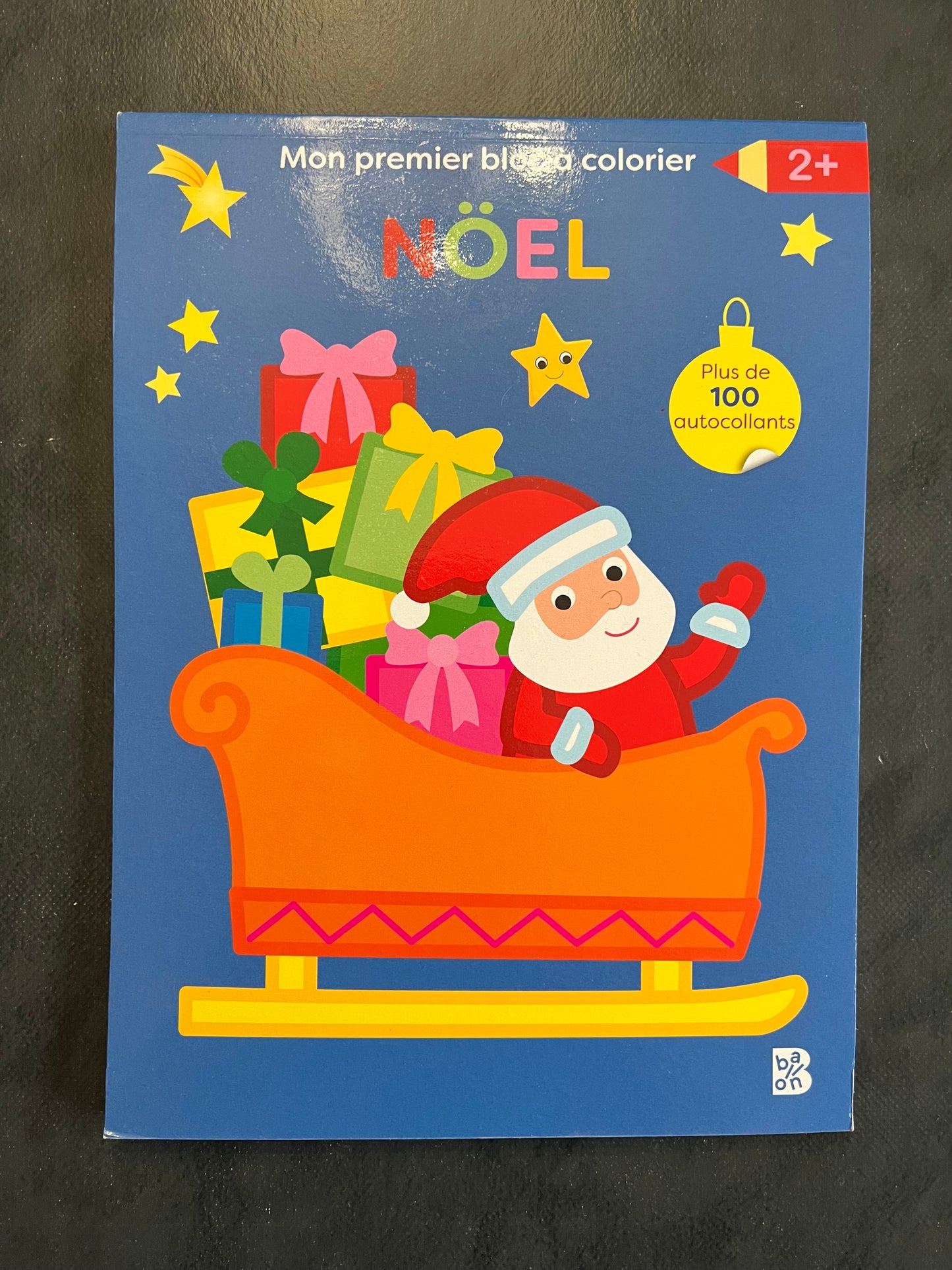 Mon bloc à colorier - Noël