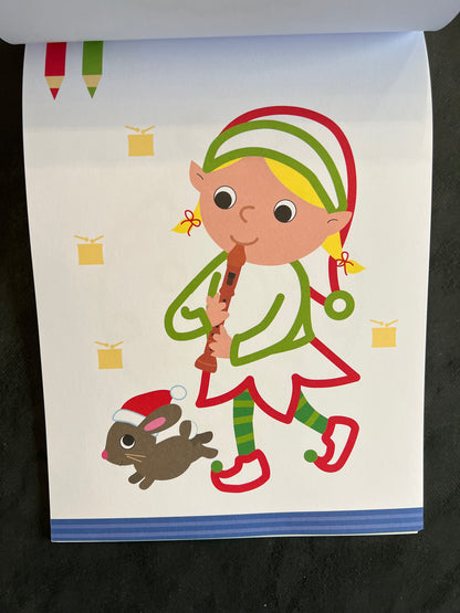 Mon bloc à colorier - Noël