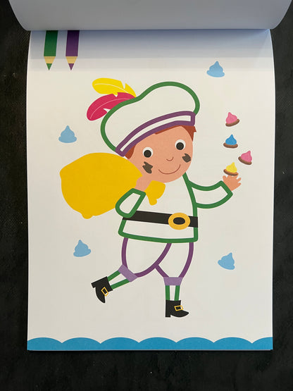 Mon bloc à colorier - Saint-Nicolas