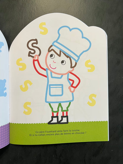 Coller et colorier - bonjour, Saint-Nicolas !