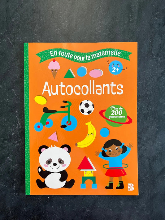Livre d’autocollants - à partir de 2 ans