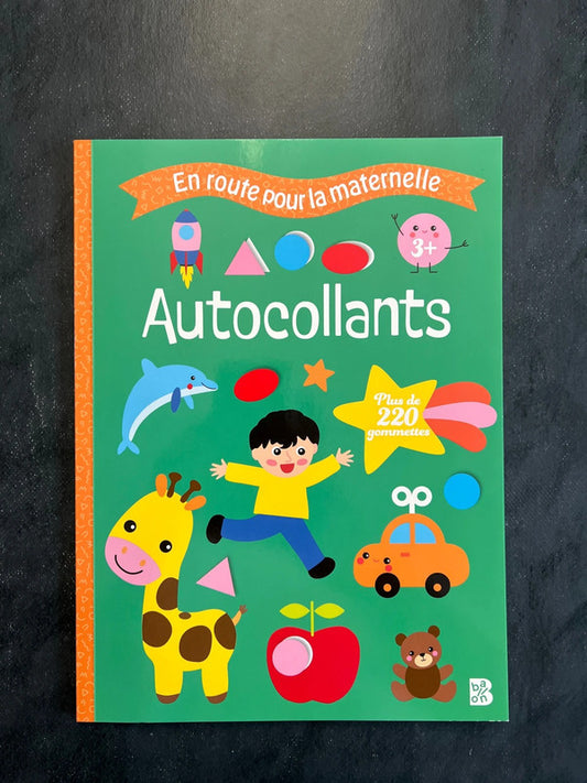 Livre autocollants - dès 3 ans