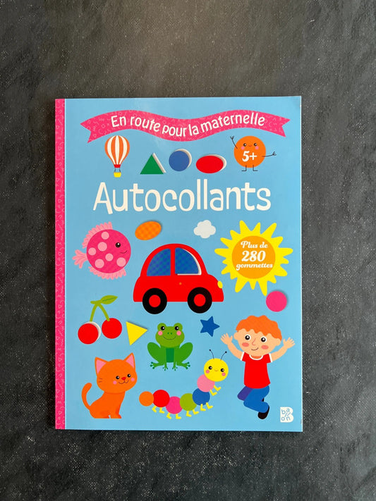 Livre d’autocollants - dès 5 ans